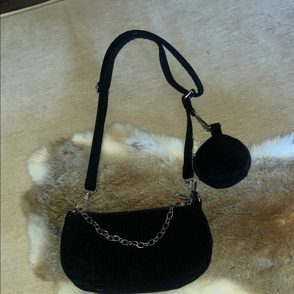 Elegant Black Women's Bag Set